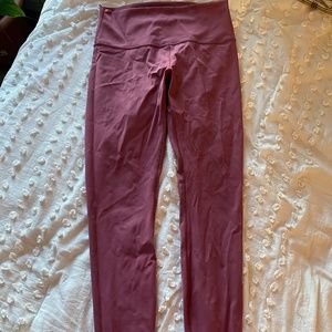 Pink lululemon leggings